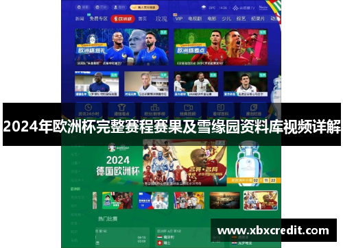 2024年欧洲杯完整赛程赛果及雪缘园资料库视频详解